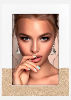 Ramme Morgex Hvid 13x18 cm