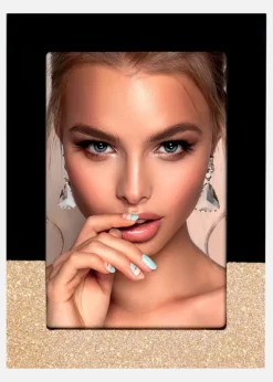 Ramme Morgex Sort 15x20 cm