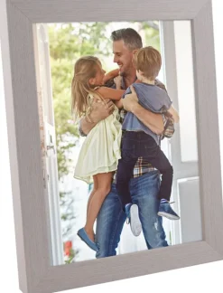 Ramme Moviken Lysgrå - Valgfri Størrelse (Plexiglas)