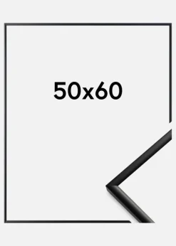 Ramme New Lifestyle Akrylglas Mat Sort 50x60 cm