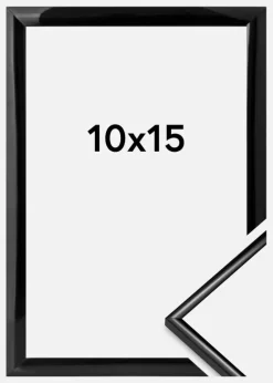 Ramme New Lifestyle Akrylglas Sort 10x15 cm