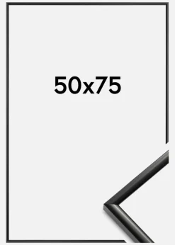 Ramme New Lifestyle Akrylglas Sort 50x75 cm