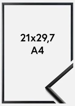 Ramme New Lifestyle Akrylglas Mat Sort 21x29,7 cm (A4)