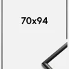 Ramme New Lifestyle Akrylglas Sort 70x94 cm