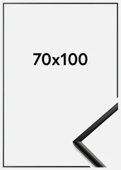 Ramme New Lifestyle Akrylglas Mat Sort 70x100 cm