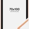 Ramme New Lifestyle Apricot 70x100 cm - Passepartout Sort 24x36 inches