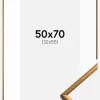 Ramme New Lifestyle Bronze 50x70 cm - Passepartout Hvid 33x56 cm