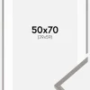 Ramme New Lifestyle Earth Grey 50x70 cm - Passepartout Hvid 40x60 cm