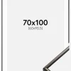 Ramme New Lifestyle Espresso Brown 70x100 cm - Passepartout Hvid 61x91,5 cm