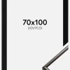 Ramme New Lifestyle Espresso Brown 70x100 cm - Passepartout Sort 61x91,5 cm