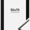 Ramme New Lifestyle Espresso Brown 50x70 cm - Passepartout Sort 16x24 inches