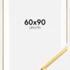 Ramme New Lifestyle Gold 60x90 cm - Passepartout Hvid 50x80 cm