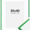 Ramme New Lifestyle Grass Green 30x40 cm - Passepartout Hvid 21x29,7 cm (A4)