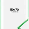 Ramme New Lifestyle Grass Green 50x70 cm - Passepartout Hvid 42x59,4 cm (A2)
