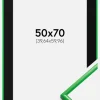 Ramme New Lifestyle Grass Green 50x70 cm - Passepartout Sort 16x24 inches