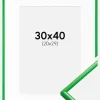 Ramme New Lifestyle Grass Green 30x40 cm - Passepartout Hvid 21x30 cm