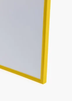 Ramme New Lifestyle Gul 70x100 cm - Passepartout Sort 62x85 cm