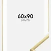 Ramme New Lifestyle Guld 60x90 cm - Passepartout Hvid 50x80 cm