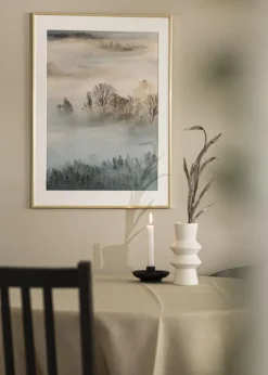 Ramme New Lifestyle Guld 40x50 cm - Passepartout Hvid 12x16 inches