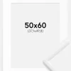Ramme New Lifestyle Hvid 50x60 cm - Passepartout Hvid 15x20 inches