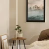 Ramme New Lifestyle Hvid 50x70 cm - Passepartout Sort 42x59,4 cm (A2)