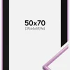 Ramme New Lifestyle Lys Lilla 50x70 cm - Passepartout Sort 16x24 inches