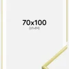 Ramme New Lifestyle Lysegul 70x100 cm - Passepartout Hvid 62x85 cm