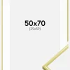 Ramme New Lifestyle Lysegul 50x70 cm - Passepartout Hvid 40x60 cm
