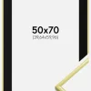 Ramme New Lifestyle Lysegul 50x70 cm - Passepartout Sort 16x24 inches