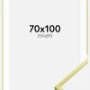 Ramme New Lifestyle Lysegul 70x100 cm - Passepartout Hvid 60x90 cm