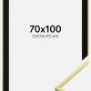 Ramme New Lifestyle Lysegul 70x100 cm - Passepartout Sort 24x36 inches