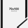 Ramme New Lifestyle Mat Sort 70x100 cm - Passepartout Sort 61x91,5 cm