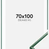 Ramme New Lifestyle Moss Green 70x100 cm - Passepartout Hvid 59,4x84 cm (A1)