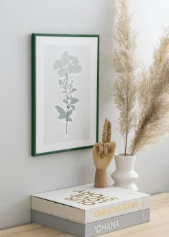 Ramme New Lifestyle Moss Green 70x100 cm - Passepartout Hvid 24x36 inches