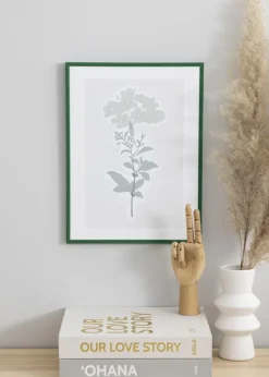 Ramme New Lifestyle Moss Green 70x100 cm - Passepartout Hvid 60x90 cm