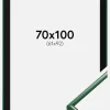 Ramme New Lifestyle Moss Green 70x100 cm - Passepartout Sort 62x93 cm