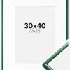 Ramme New Lifestyle Moss Green 30x40 cm - Passepartout Hvid 20x28 cm