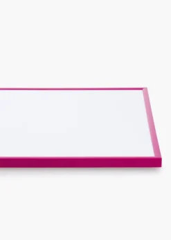 Ramme New Lifestyle Mørk Rosa 70x100 cm - Passepartout Hvid 60x90 cm