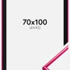 Ramme New Lifestyle Mørk Rosa 70x100 cm - Passepartout Sort 62x93 cm
