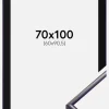 Ramme New Lifestyle Mørkelilla 70x100 cm - Passepartout Sort 61x91,5 cm