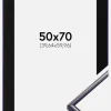 Ramme New Lifestyle Mørkelilla 50x70 cm - Passepartout Sort 16x24 inches