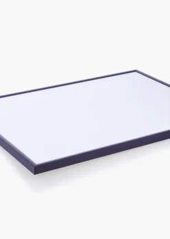 Ramme New Lifestyle Mørkelilla 30x40 cm - Passepartout Hvid 21x29,7 cm (A4)