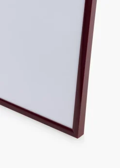 Ramme New Lifestyle Mørkerød 30x40 cm - Passepartout Hvid 20x30 cm