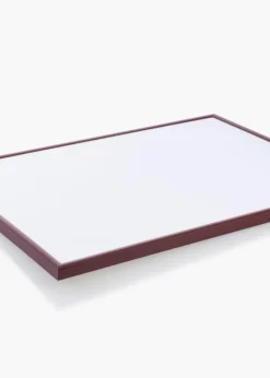 Ramme New Lifestyle Mørkerød 70x100 cm - Passepartout Sort 62x85 cm