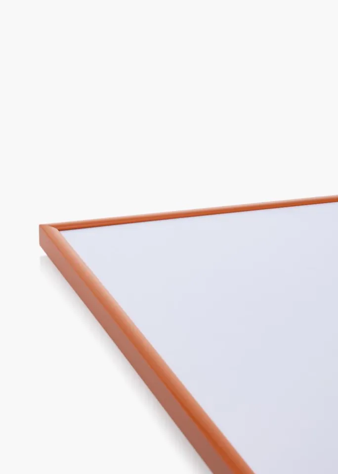 Ramme New Lifestyle Orange 70x100 cm - Passepartout Sort 62x85 cm