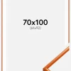 Ramme New Lifestyle Orange 70x100 cm - Passepartout Hvid 62x93 cm