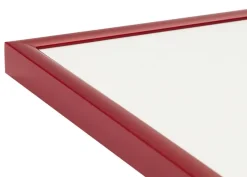 Ramme New Lifestyle Rød 70x100 cm - Passepartout Hvid 62x85 cm