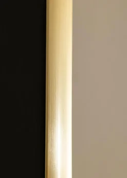 Ramme New Lifestyle Shiny Gold 70x100 cm - Passepartout Sort 62x85 cm