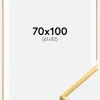 Ramme New Lifestyle Shiny Gold 70x100 cm - Passepartout Hvid 62x93 cm