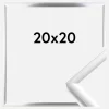 Ramme New Lifestyle Sølv 20x20 cm